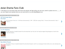 Tablet Screenshot of dramaasiafansclub.blogspot.com