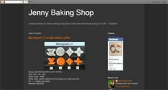 Desktop Screenshot of jennybakingshop.blogspot.com