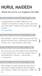 Mobile Screenshot of nurulmaideen.blogspot.com