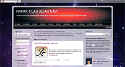 Desktop Screenshot of napaktilasjejaknabi.blogspot.com