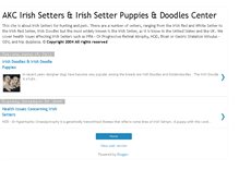 Tablet Screenshot of irishsetters.blogspot.com