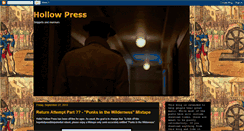 Desktop Screenshot of hollowpress.blogspot.com