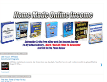 Tablet Screenshot of home-made-online-income.blogspot.com