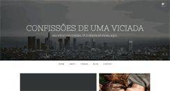 Desktop Screenshot of confissoesdeumaviciada.blogspot.com