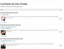 Tablet Screenshot of confissoesdeumaviciada.blogspot.com