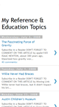 Mobile Screenshot of myreferenceandeducationtopics.blogspot.com