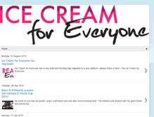 Tablet Screenshot of icecream4everyone.blogspot.com