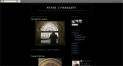 Desktop Screenshot of petefroggatt.blogspot.com