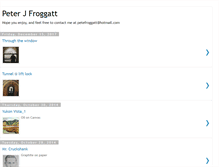 Tablet Screenshot of petefroggatt.blogspot.com