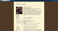 Desktop Screenshot of americanacumen.blogspot.com