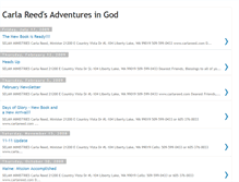 Tablet Screenshot of carlareednewsletter.blogspot.com