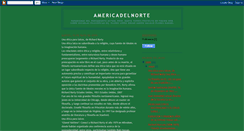 Desktop Screenshot of americadelnorte-euaycanada.blogspot.com