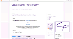 Desktop Screenshot of coryographix.blogspot.com
