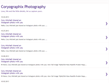 Tablet Screenshot of coryographix.blogspot.com