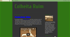 Desktop Screenshot of colheitaruim.blogspot.com