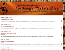 Tablet Screenshot of bethanysupdateblog.blogspot.com