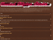 Tablet Screenshot of hauntedfilipinostories.blogspot.com