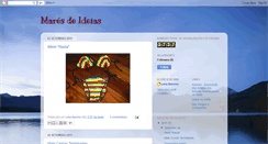 Desktop Screenshot of maresyideias.blogspot.com