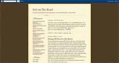 Desktop Screenshot of ericontheroad.blogspot.com