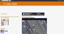 Desktop Screenshot of f1video2009.blogspot.com