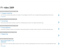 Tablet Screenshot of f1video2009.blogspot.com