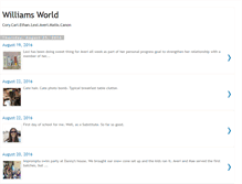 Tablet Screenshot of corycariwilliams.blogspot.com