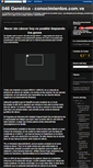 Mobile Screenshot of conocimientos-genetica.blogspot.com
