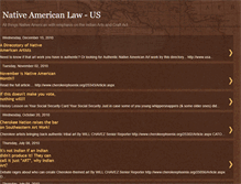 Tablet Screenshot of nativeamericanlawus.blogspot.com