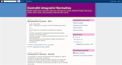 Desktop Screenshot of contrattinormativa.blogspot.com