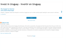 Tablet Screenshot of investinuruguay.blogspot.com