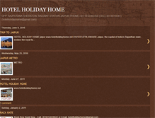 Tablet Screenshot of hotelholidayhome.blogspot.com