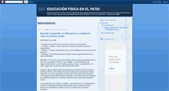Desktop Screenshot of educacionfisicaenelpatio.blogspot.com