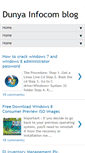 Mobile Screenshot of dunyainfocom.blogspot.com