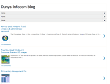 Tablet Screenshot of dunyainfocom.blogspot.com
