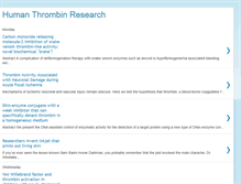 Tablet Screenshot of human-thrombin.blogspot.com