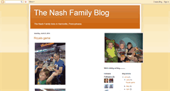 Desktop Screenshot of nashfamilyonlineblog.blogspot.com