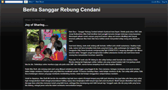 Desktop Screenshot of beritasanggarrebungcendani.blogspot.com