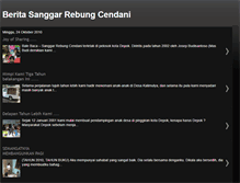 Tablet Screenshot of beritasanggarrebungcendani.blogspot.com