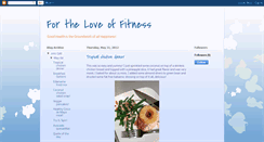 Desktop Screenshot of fortheluvoffitness.blogspot.com