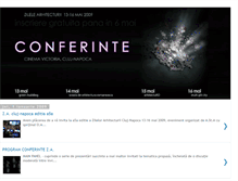 Tablet Screenshot of conferinteza09.blogspot.com