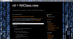 Desktop Screenshot of nilclass.blogspot.com