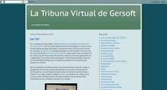 Desktop Screenshot of gersoft.blogspot.com