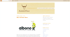 Desktop Screenshot of albertdali.blogspot.com