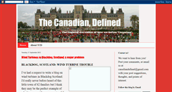 Desktop Screenshot of canadiandefined.blogspot.com