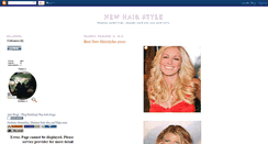 Desktop Screenshot of newhairstyleideas-fredom.blogspot.com