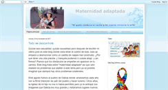 Desktop Screenshot of maternidad-adaptada.blogspot.com