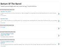 Tablet Screenshot of bottomofthebarrel.blogspot.com