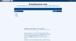 Desktop Screenshot of everythingherecome.blogspot.com