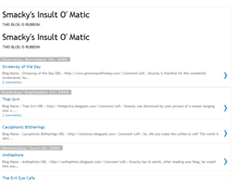 Tablet Screenshot of insultomatic.blogspot.com