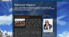 Desktop Screenshot of bukowscybiegacze.blogspot.com